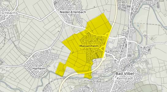 Immobilienpreisekarte Bad Vilbel Massenheim